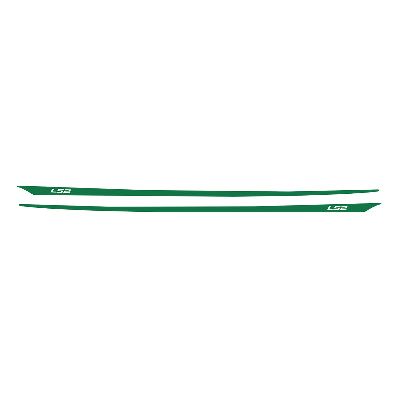 2005-2013 Corvette Hood Stripes Decal LS2 Gloss Green - CA-77933-Corvette-Store-Online