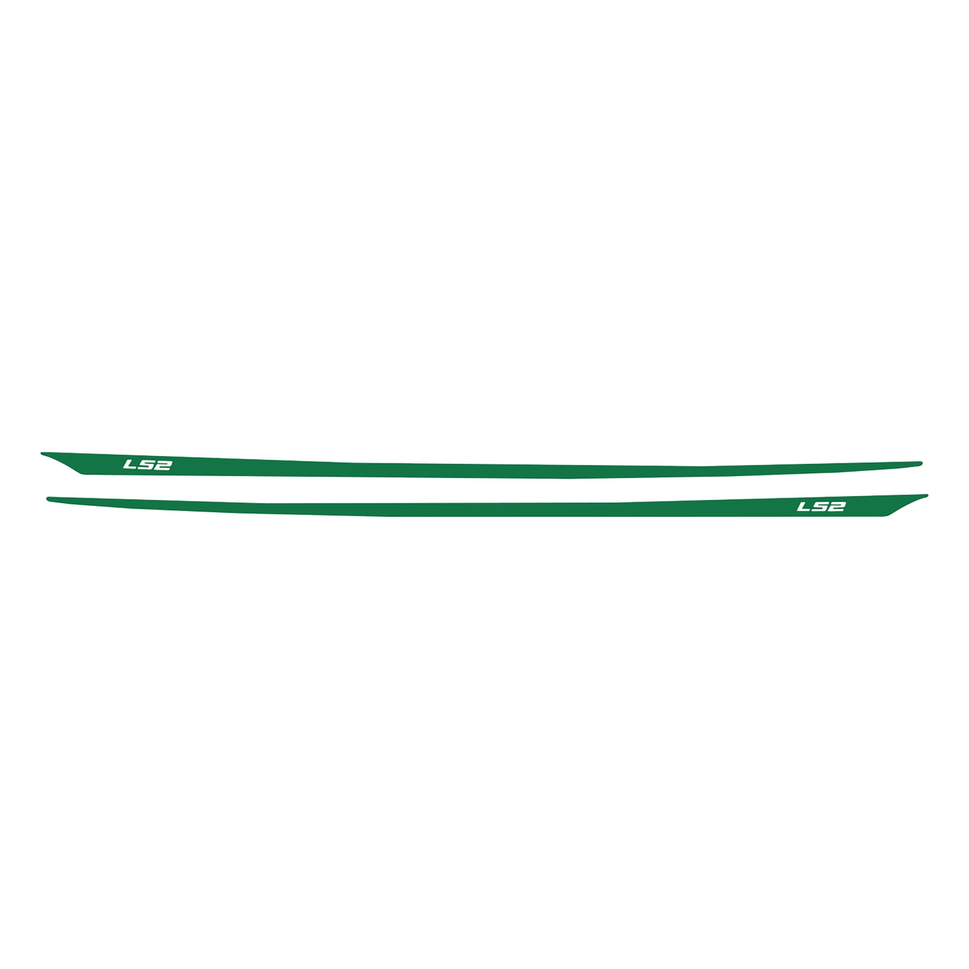 2005-2013 Corvette Hood Stripes Decal LS2 Gloss Green - CA-77933-Corvette-Store-Online
