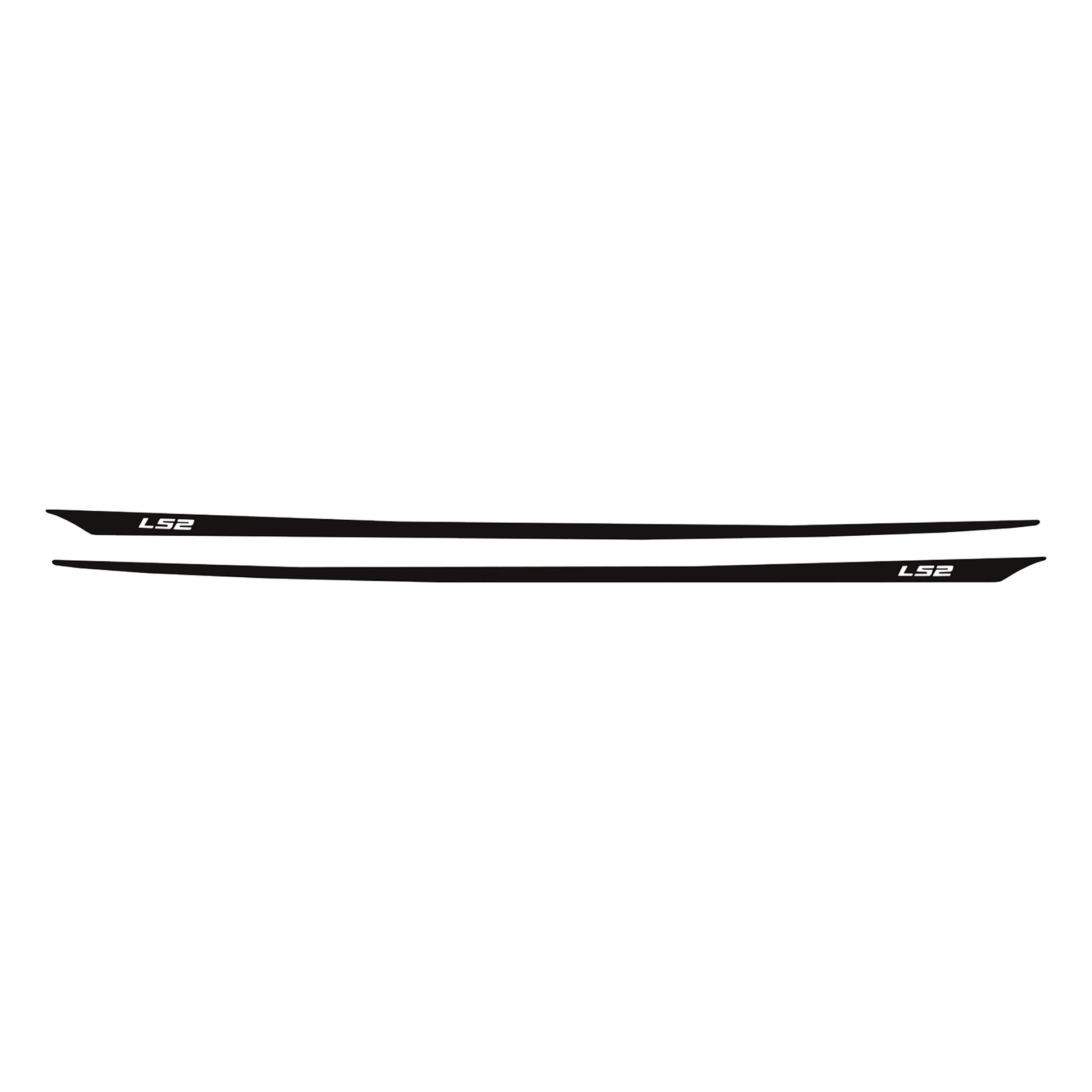 2005-2013 Corvette Hood Stripes Decal LS2 Matte Black - CA-77934-Corvette-Store-Online