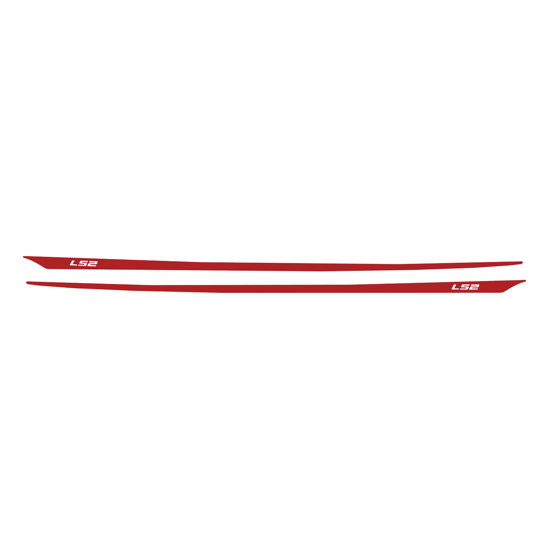 2005-2013 Corvette Hood Stripes Decal LS2 Matte Red - CA-77935-Corvette-Store-Online