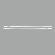 2005-2013 Corvette Hood Stripes Decal LS2 Matte White - CA-77936-Corvette-Store-Online