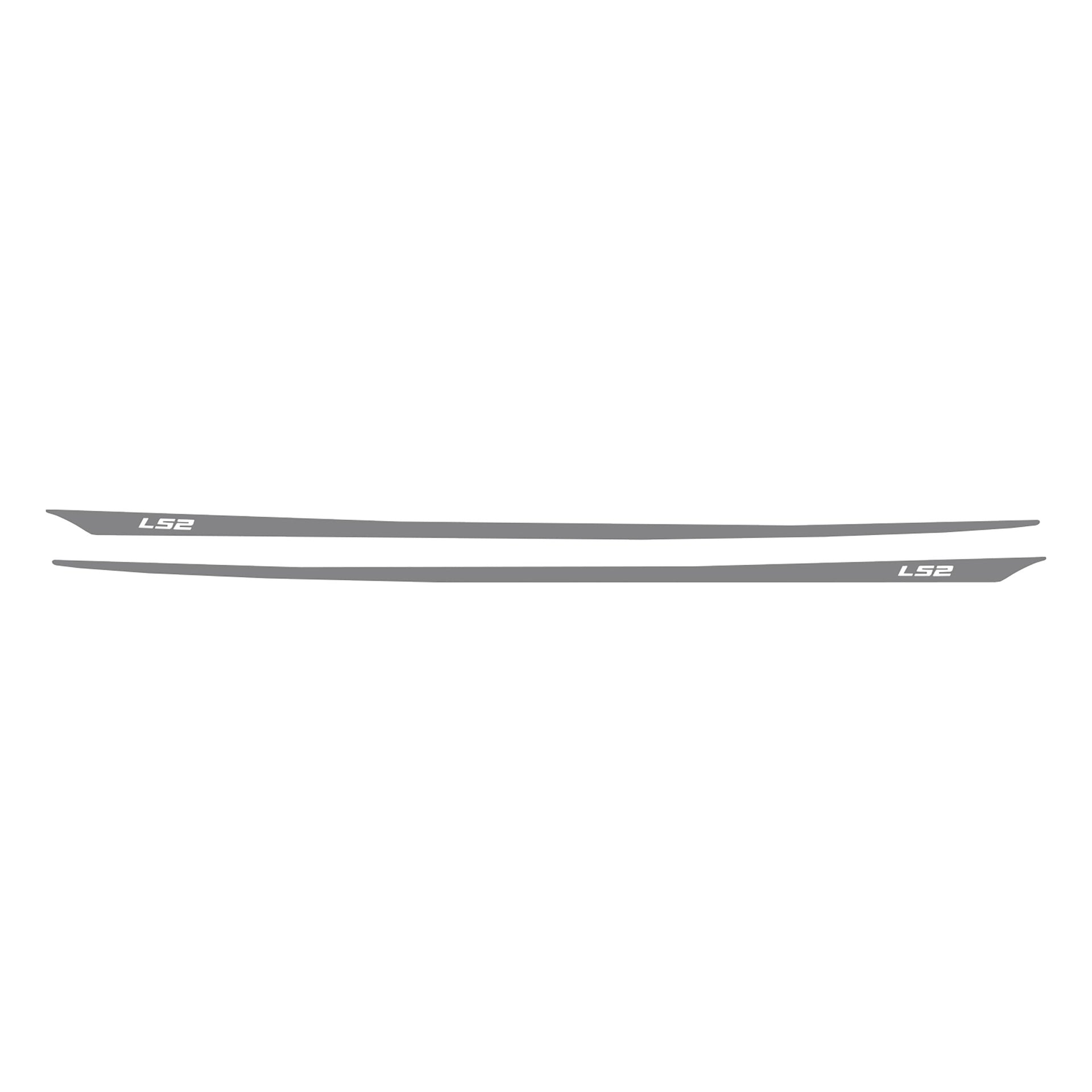 2005-2013 Corvette Hood Stripes Decal LS2 Matte Gray - CA-77937-Corvette-Store-Online