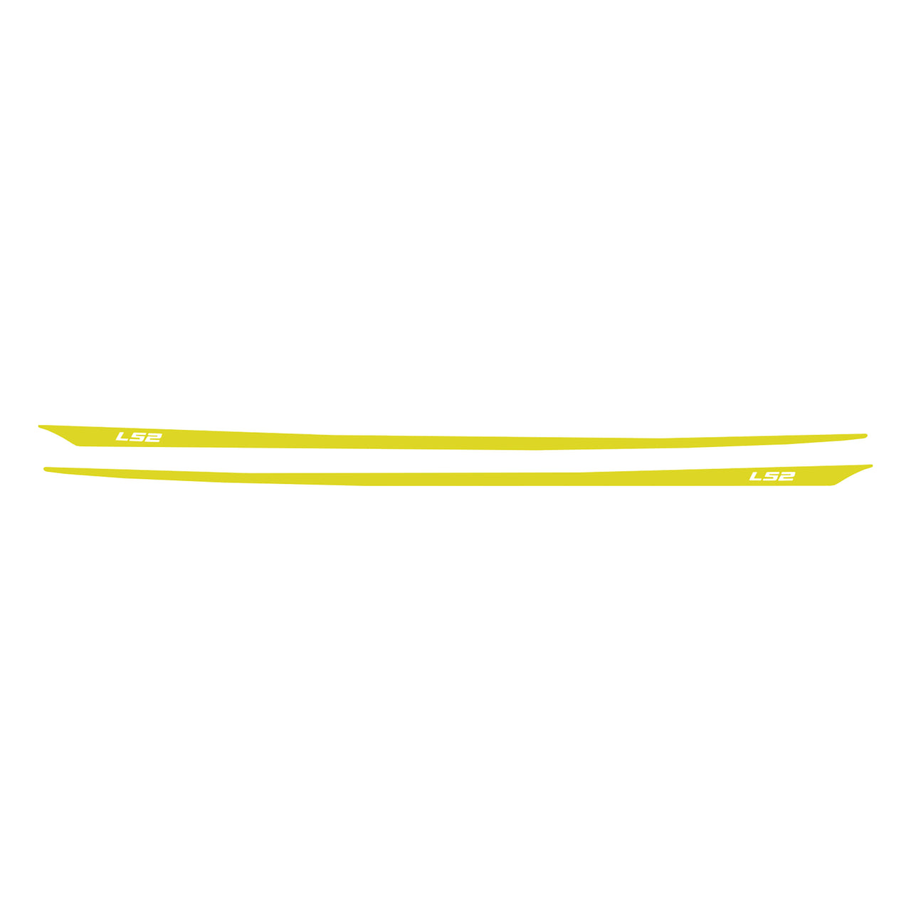 2005-2013 Corvette Hood Stripes Decal LS2 Matte Yellow - CA-77938-Corvette-Store-Online