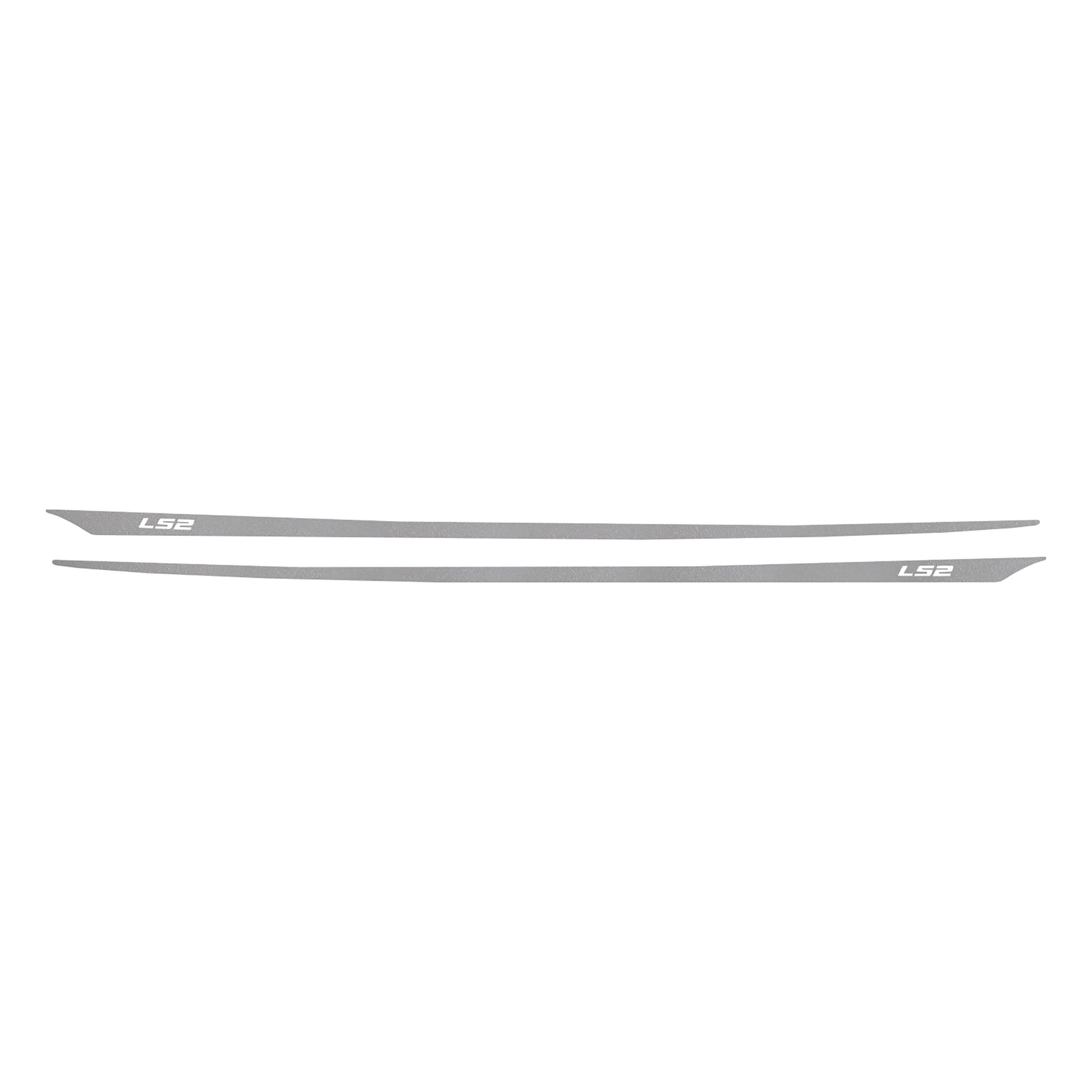 2005-2013 Corvette Hood Stripes Decal LS2 Matte Metallic Pearl Gray - CA-77944-Corvette-Store-Online