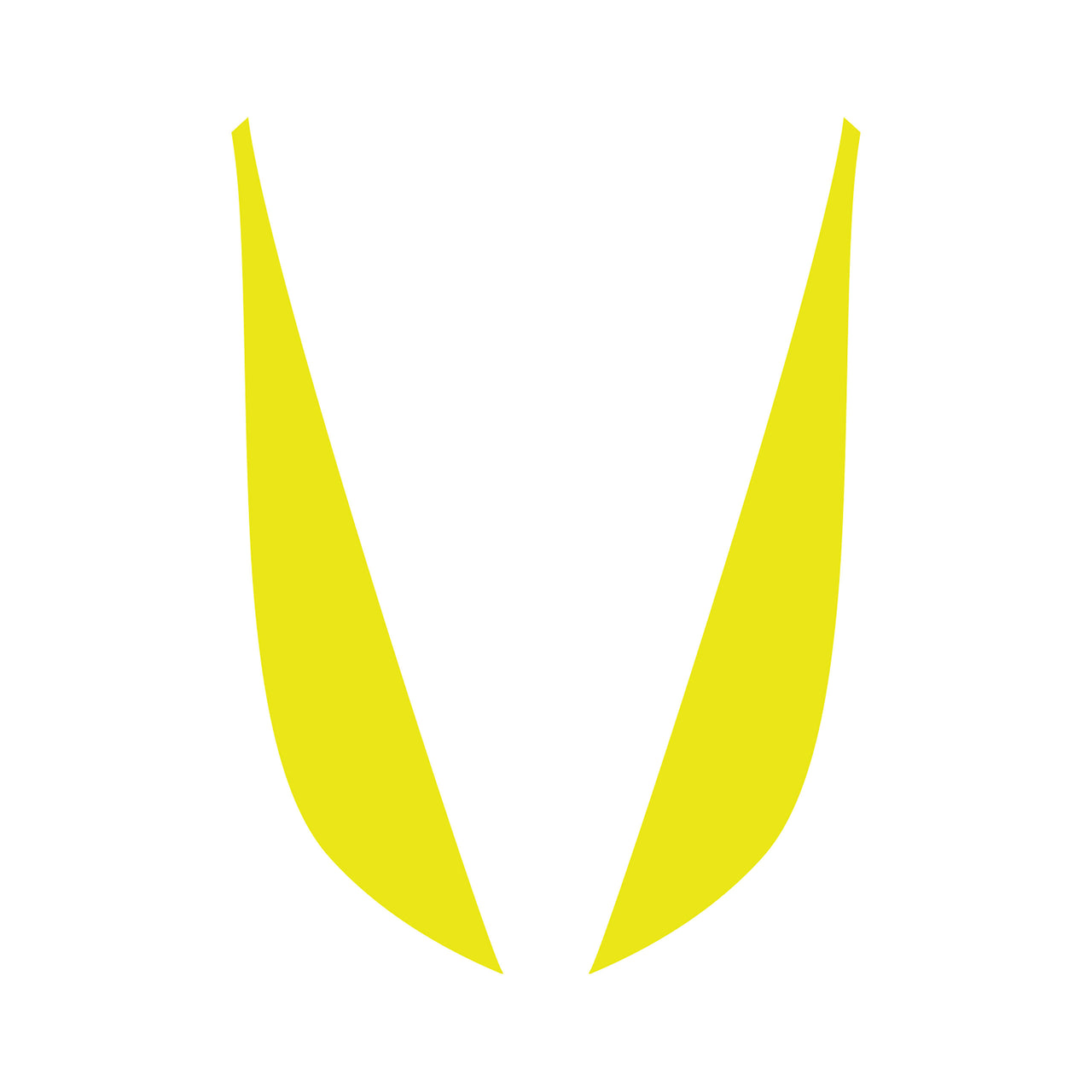 2014-2019 Corvette Fang Overlay - 2Pc - Gloss Yellow - CA-78052-Corvette-Store-Online