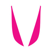 2014-2019 Corvette Fang Overlay - 2Pc - Gloss Pink - CA-78053-Corvette-Store-Online