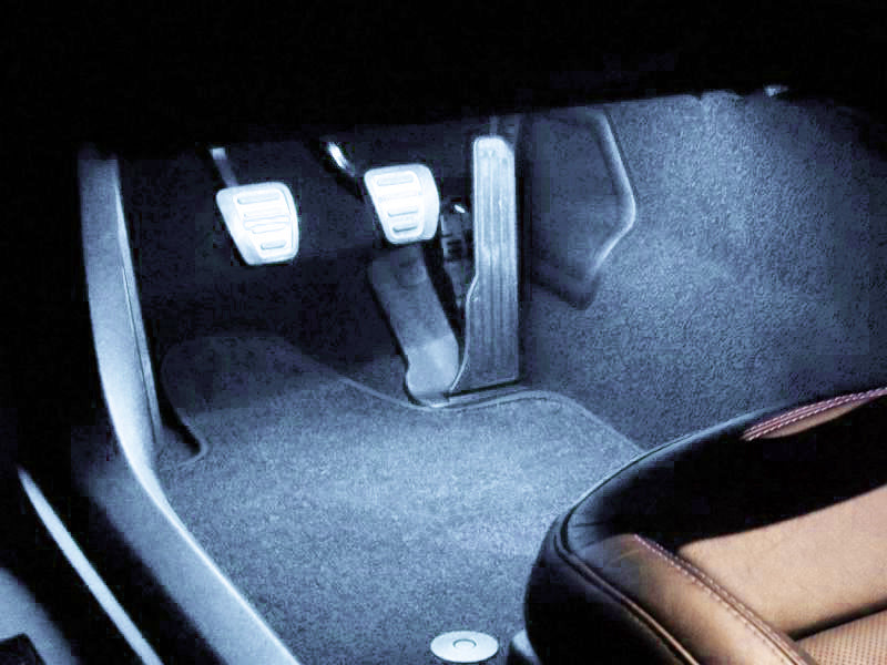 1997-2019 Corvette LED Strip Lighting - Interior Footwell Blue W/O Switch - CA-78154-Corvette-Store-Online