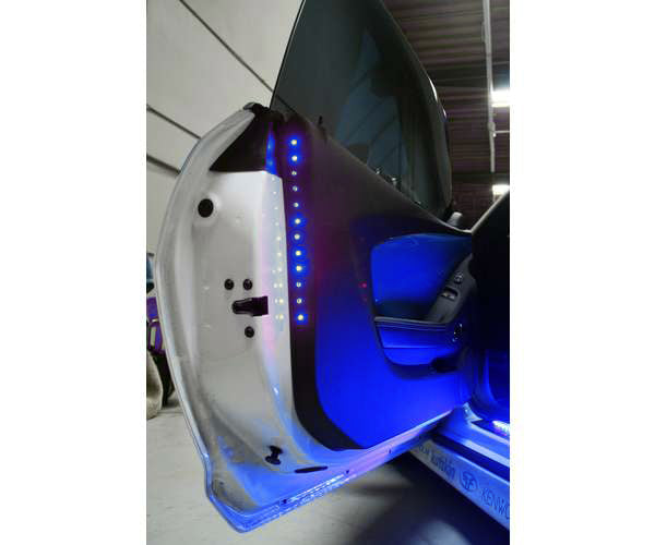 1984-2019 Corvette LED Door Safety Lights Blue - CA-78159-Corvette-Store-Online