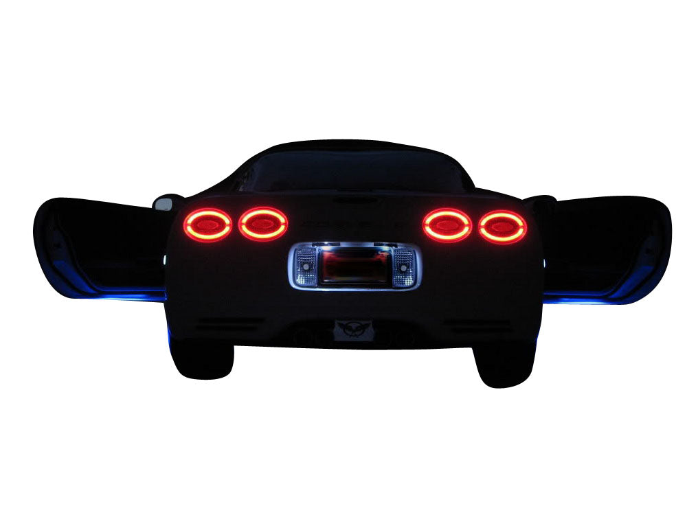 2005-2019 Corvette LED Superbright Kit - Under Door Blue W/ Switch - CA-78172-Corvette-Store-Online