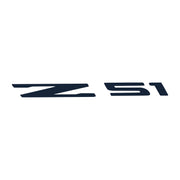 2014-2019 Corvette Windshield Decal - Z51 Logo Gloss Blue - CA-78246-Corvette-Store-Online