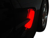 1997-2004 Corvette LED Fender Cove Lighting Kit - 2Pc Red W/O Switch - CA-78317-Corvette-Store-Online