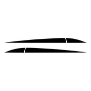 2014-2019 Corvette Side Door Stripes - Pair Gloss Black - CA-78362-Corvette-Store-Online