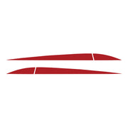 2014-2019 Corvette Side Door Stripes - Pair Gloss Red - CA-78363-Corvette-Store-Online