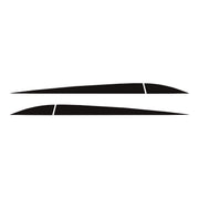 2014-2019 Corvette Side Door Stripes - Pair Matte Black - CA-78365-Corvette-Store-Online