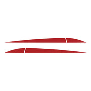 2014-2019 Corvette Side Door Stripes - Pair Matte Red - CA-78366-Corvette-Store-Online