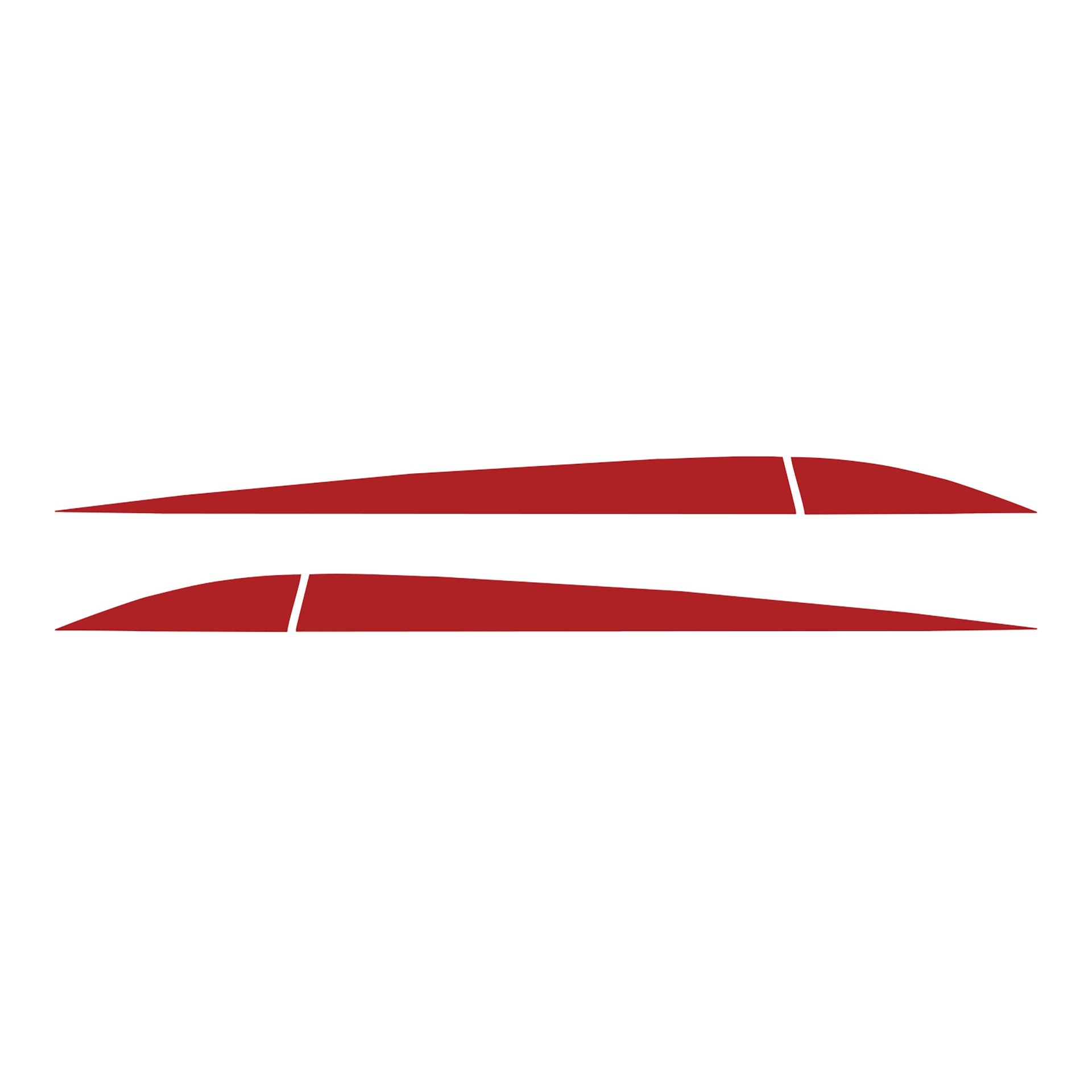 2014-2019 Corvette Side Door Stripes - Pair Matte Red - CA-78366-Corvette-Store-Online