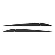 2014-2019 Corvette Side Door Stripes - Pair Black Gloss Carbon Fiber - CA-78367-Corvette-Store-Online