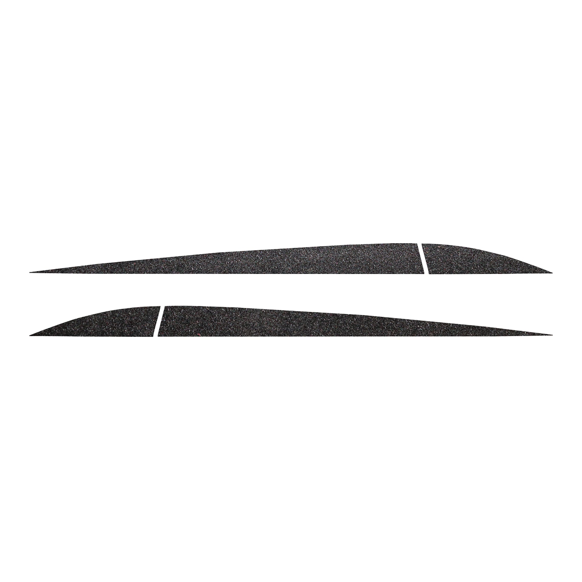 2014-2019 Corvette Side Door Stripes - Pair Black Suede - CA-78370-Corvette-Store-Online