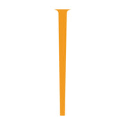 2014-2019 Corvette Split Window Decal Gloss Orange W/O Emblem - CA-78391-Corvette-Store-Online
