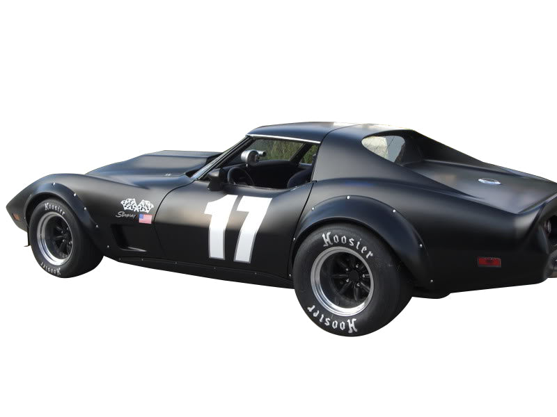 1953-2025 Corvette Vinyl Race Car Numbers Gloss Blue W/ Angled Numbers - CA-78432-Corvette-Store-Online