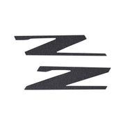 2015-2019 Corvette Vinyl Letter Z Overlay Emblem Inserts Pair Gloss Carbon Flash - CA-78465-Corvette-Store-Online