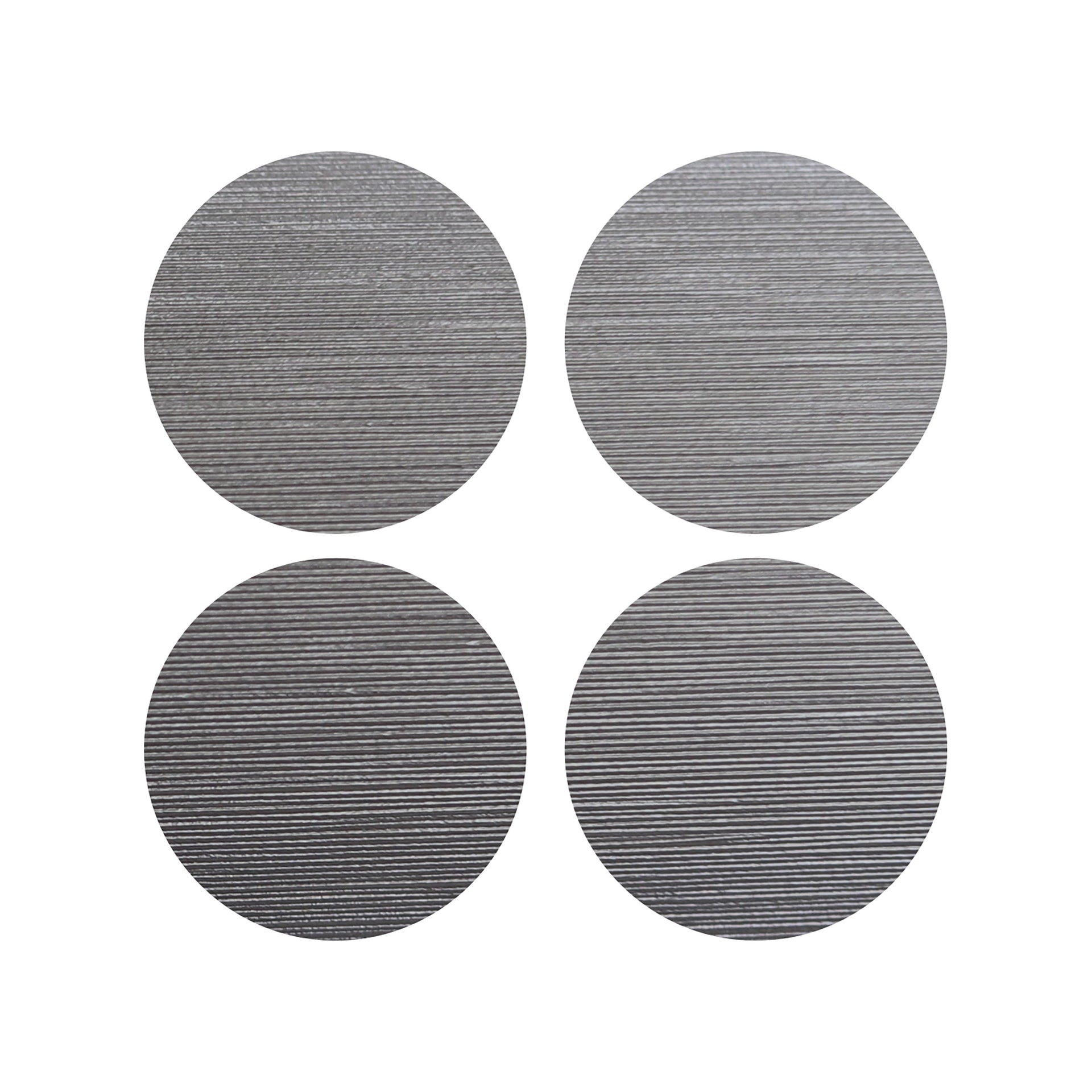 2014-2019 Corvette Vinyl Wheel Center Cap Overlays - Brushed Aluminum - CA-78517-Corvette-Store-Online