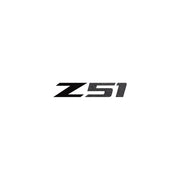 2014-2019 Corvette Z51 Steering Wheel Decal Gloss Black Z Black Suede 51 - CA-78587-Corvette-Store-Online
