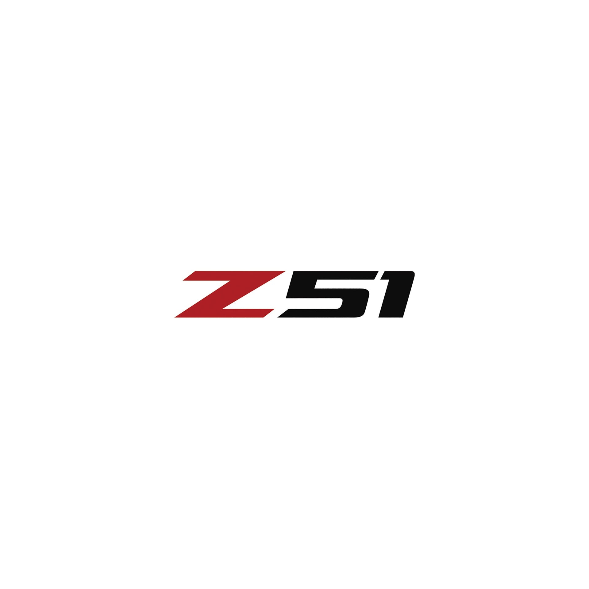 2014-2019 Corvette Z51 Steering Wheel Decal Gloss Red Z Gloss Black 51 - CA-78593-Corvette-Store-Online