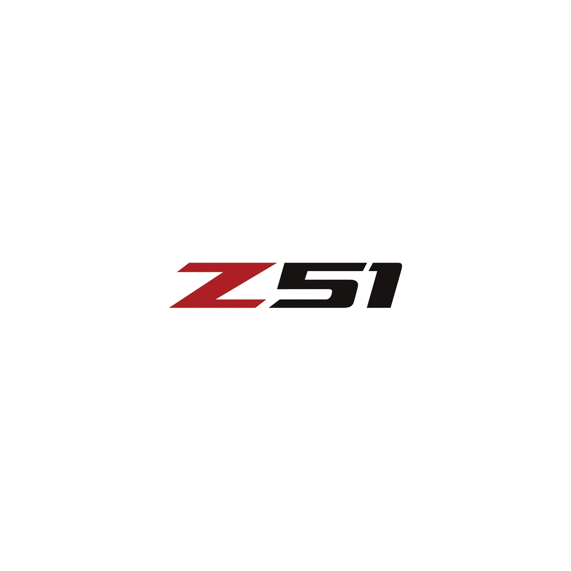 2014-2019 Corvette Z51 Steering Wheel Decal Gloss Red Z Matte Black 51 - CA-78599-Corvette-Store-Online