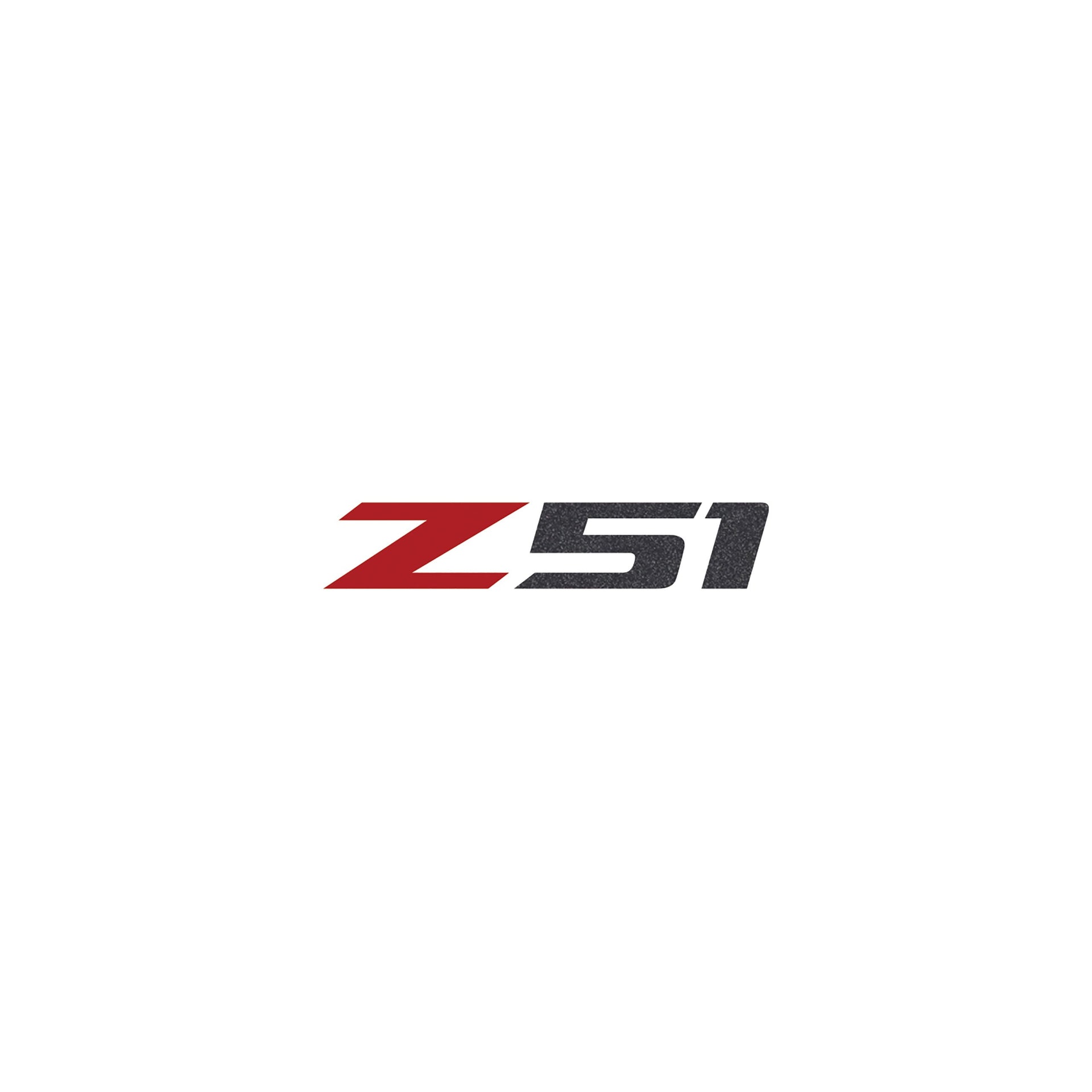 2014-2019 Corvette Z51 Steering Wheel Decal Gloss Red Z Gloss Carbon Flash 51 - CA-78604-Corvette-Store-Online
