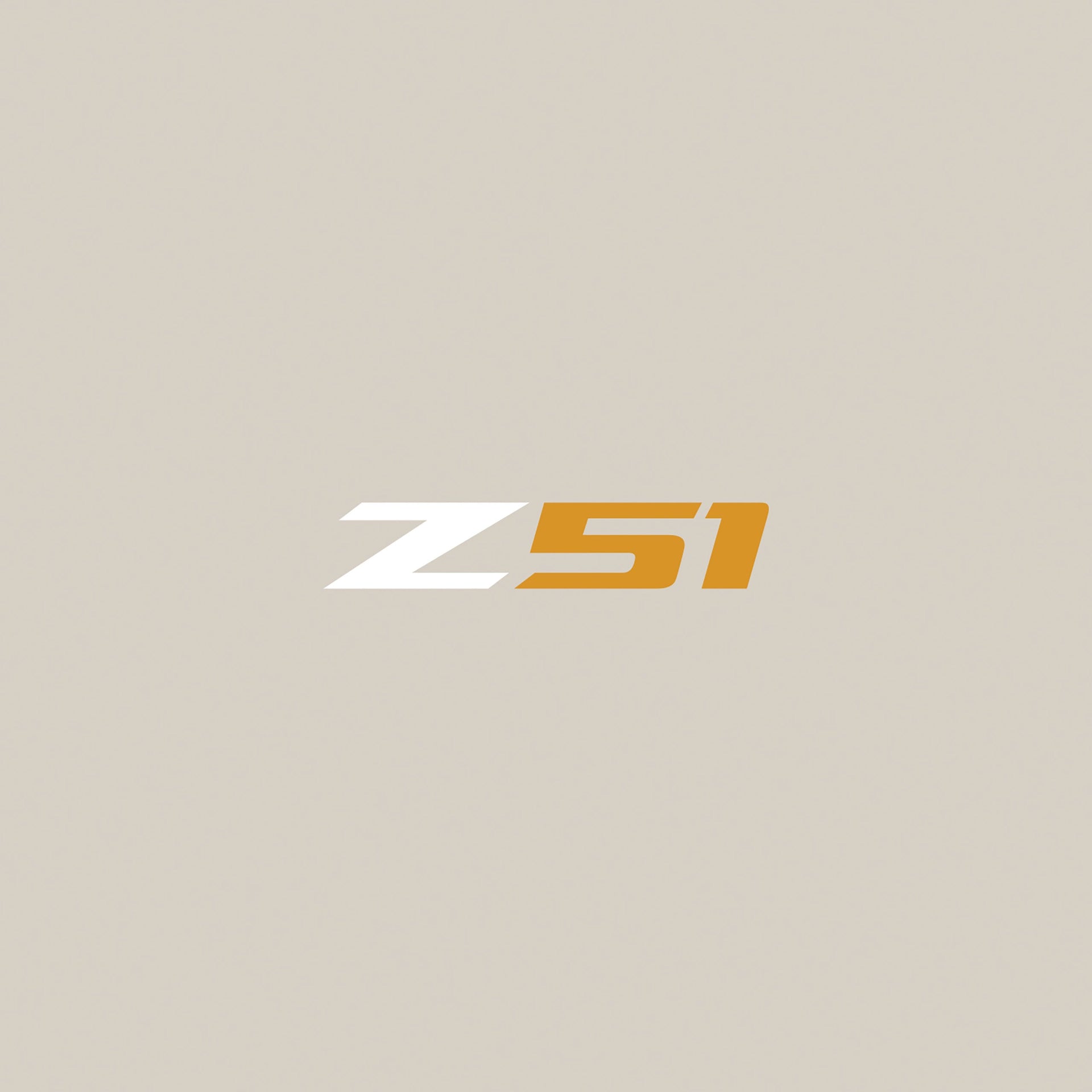 2014-2019 Corvette Z51 Steering Wheel Decal Gloss White Z Matte Orange 51 - CA-78606-Corvette-Store-Online