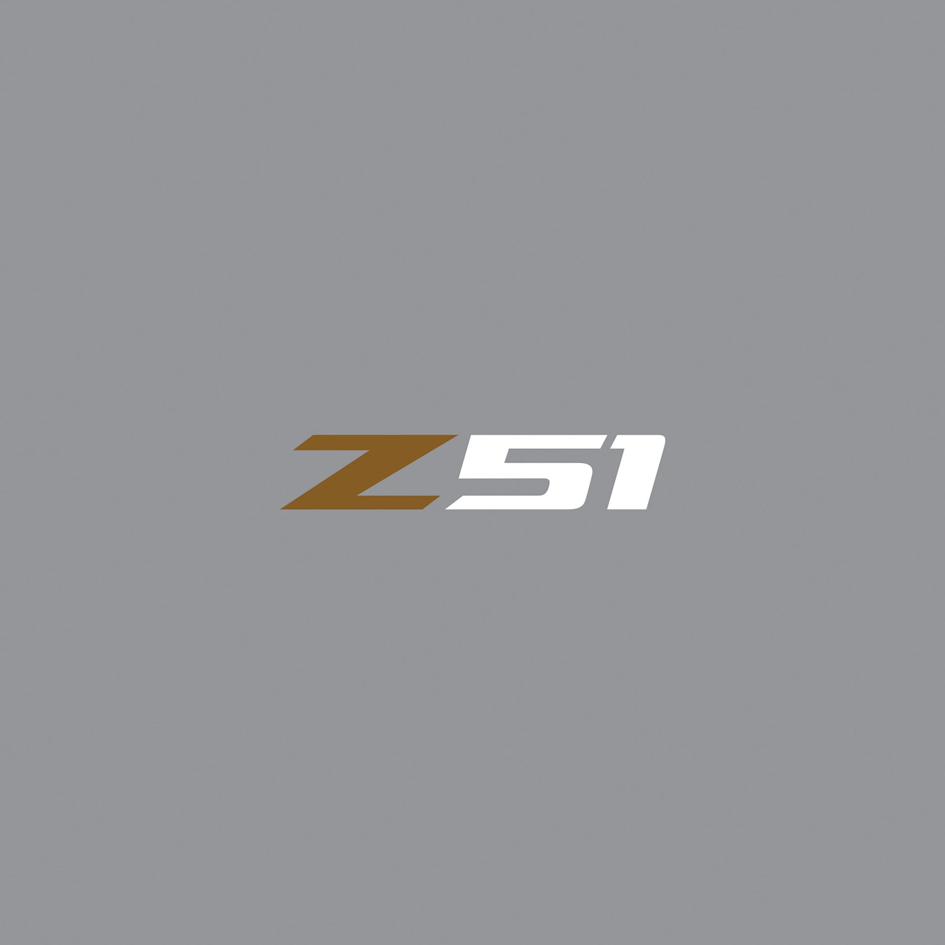 2014-2019 Corvette Z51 Steering Wheel Decal Gloss Metallic Gold Z Gloss White 51 - CA-78618-Corvette-Store-Online