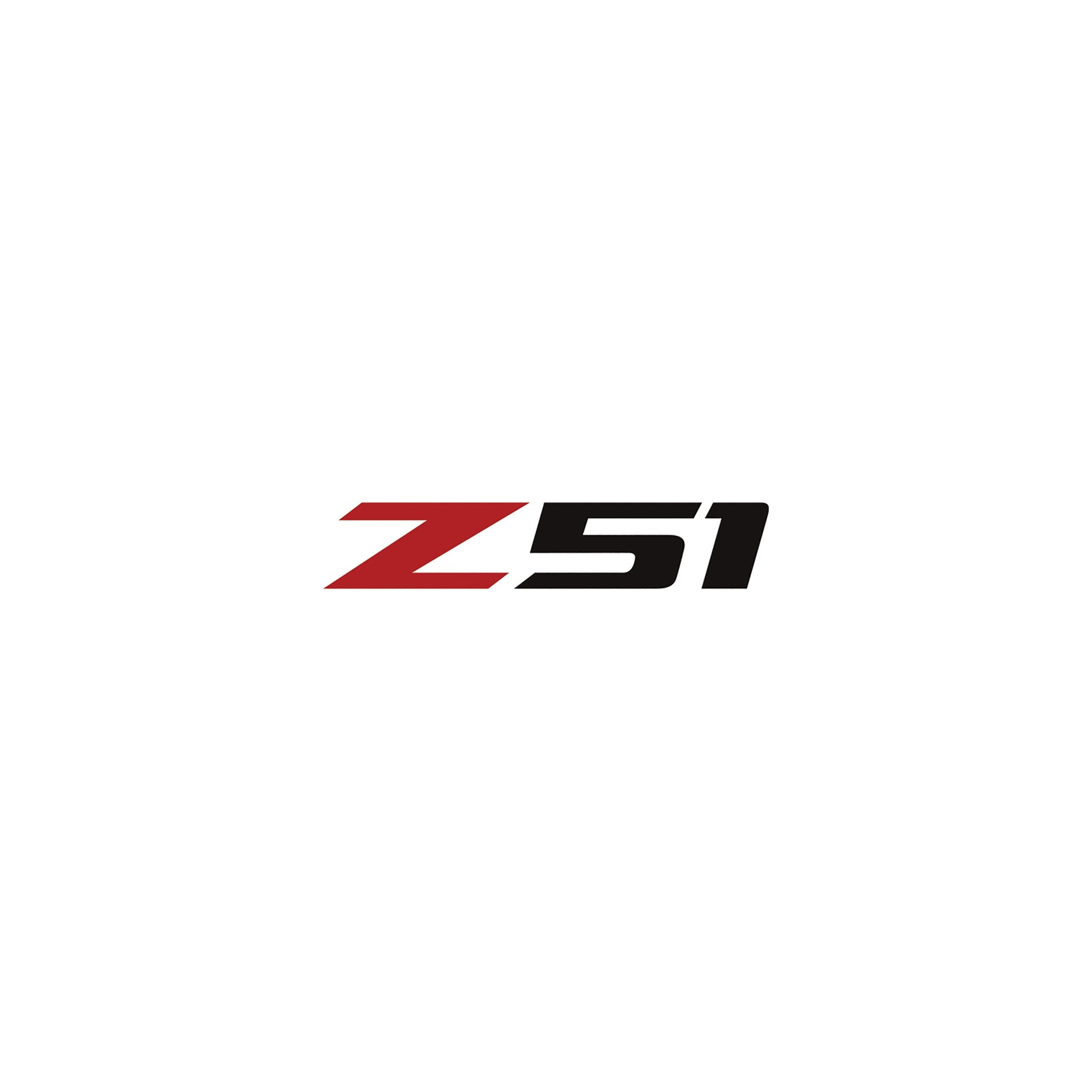 2014-2019 Corvette Z51 Steering Wheel Decal Matte Red Z Matte Black 51 - CA-78622-Corvette-Store-Online