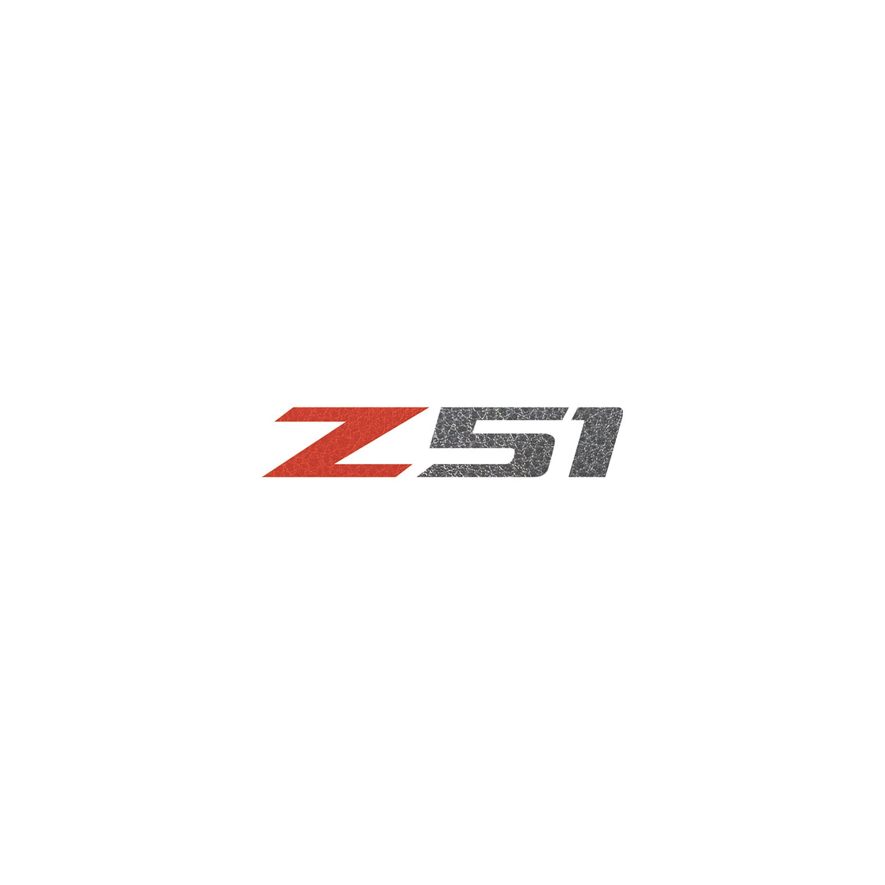 2014-2019 Corvette Z51 Steering Wheel Decal Red Faux Leather Z Black Faux Leather 51 - CA-78635-Corvette-Store-Online