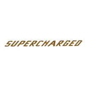 2015-2019 Corvette Clear Center Wicker Bill Decal - Gloss Metallic Gold Supercharged Text - CA-78684-Corvette-Store-Online