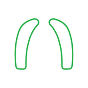 2005-2013 Corvette Dash Cluster Switch Trim Overlay Decal - Pair Gloss Lime Green - CA-78809-Corvette-Store-Online