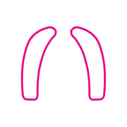 2005-2013 Corvette Dash Cluster Switch Trim Overlay Decal - Pair Gloss Pink - CA-78813-Corvette-Store-Online