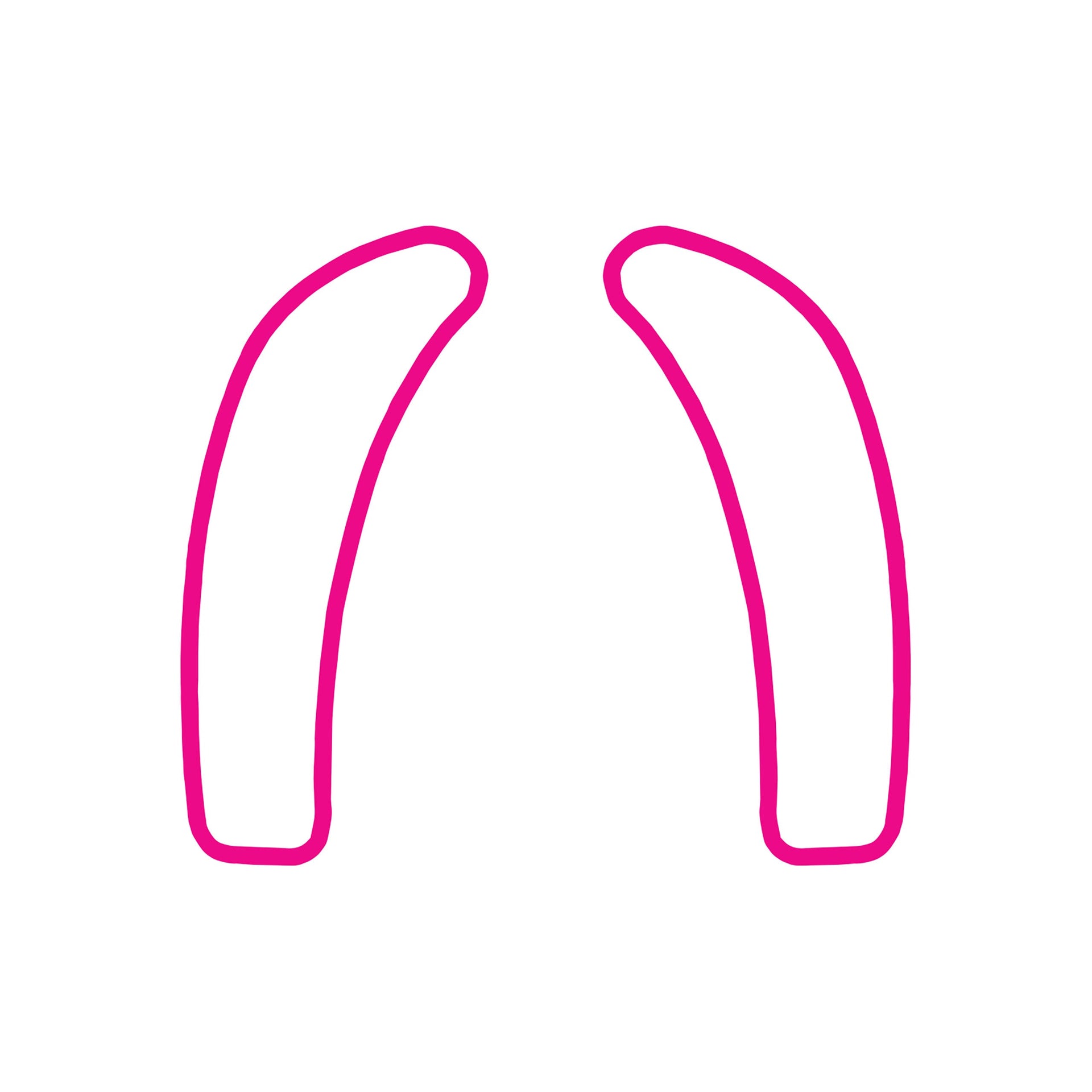 2005-2013 Corvette Dash Cluster Switch Trim Overlay Decal - Pair Gloss Pink - CA-78813-Corvette-Store-Online