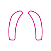 2005-2013 Corvette Dash Cluster Switch Trim Overlay Decal - Pair Matte Pink - CA-78819-Corvette-Store-Online