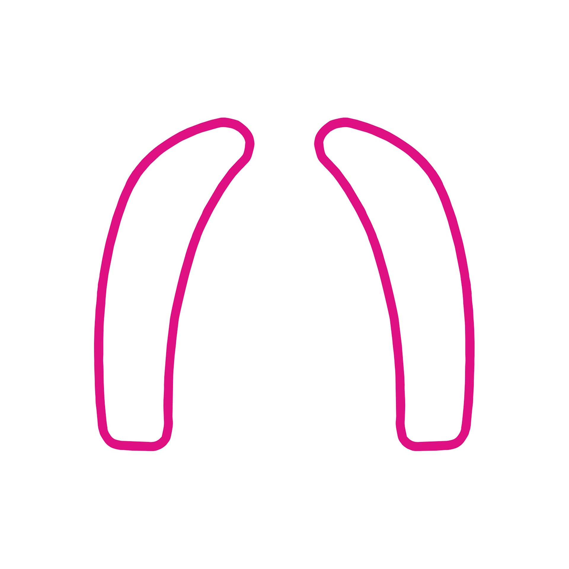 2005-2013 Corvette Dash Cluster Switch Trim Overlay Decal - Pair Matte Pink - CA-78819-Corvette-Store-Online