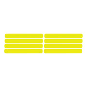 1991-1994 Corvette Side Vent Louver Decals - 8 Pieces Gloss Yellow - CA-78850-Corvette-Store-Online