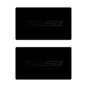 2014-2019 Corvette Airbag Warning Cover - Pair Gloss Black Matte Black Z51 - CA-78901-Corvette-Store-Online