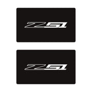 2014-2019 Corvette Airbag Warning Cover - Pair Matte Black Gloss White Z51 - CA-78909-Corvette-Store-Online