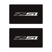 2014-2019 Corvette Airbag Warning Cover - Pair Matte Black Matte White Z51 - CA-78923-Corvette-Store-Online