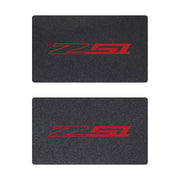 2014-2019 Corvette Airbag Warning Cover - Pair Carbon Flash Gloss Red Z51 - CA-78952-Corvette-Store-Online