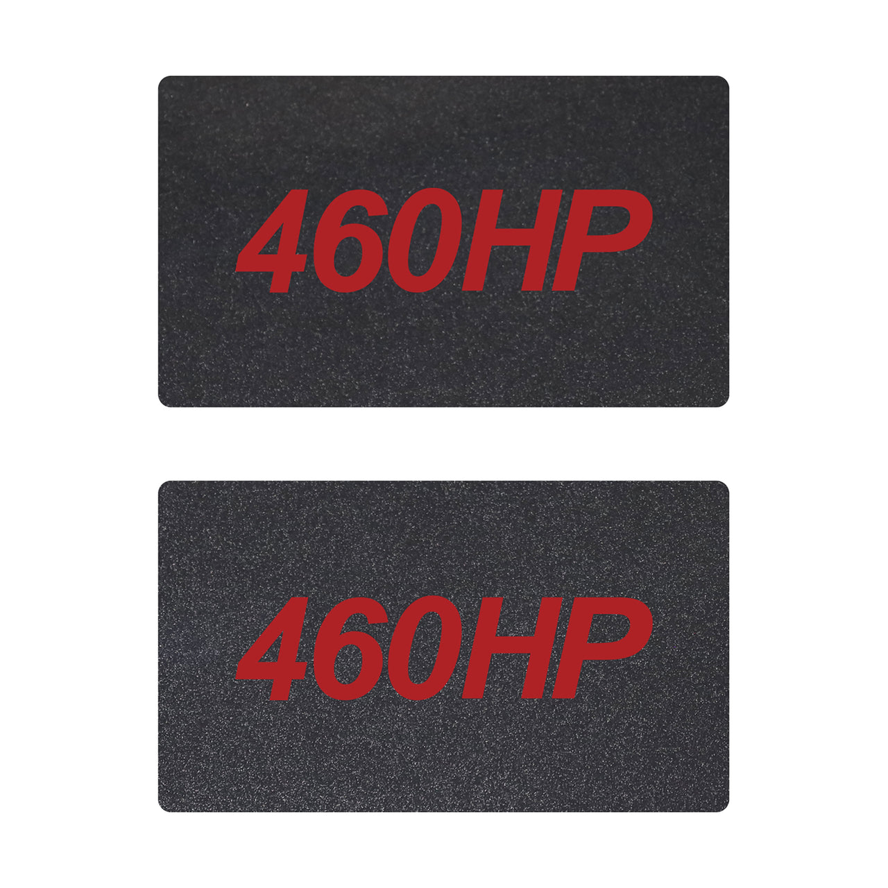 2014-2019 Corvette Airbag Warning Cover - Pair Carbon Flash Gloss Red 460HP - CA-78953-Corvette-Store-Online