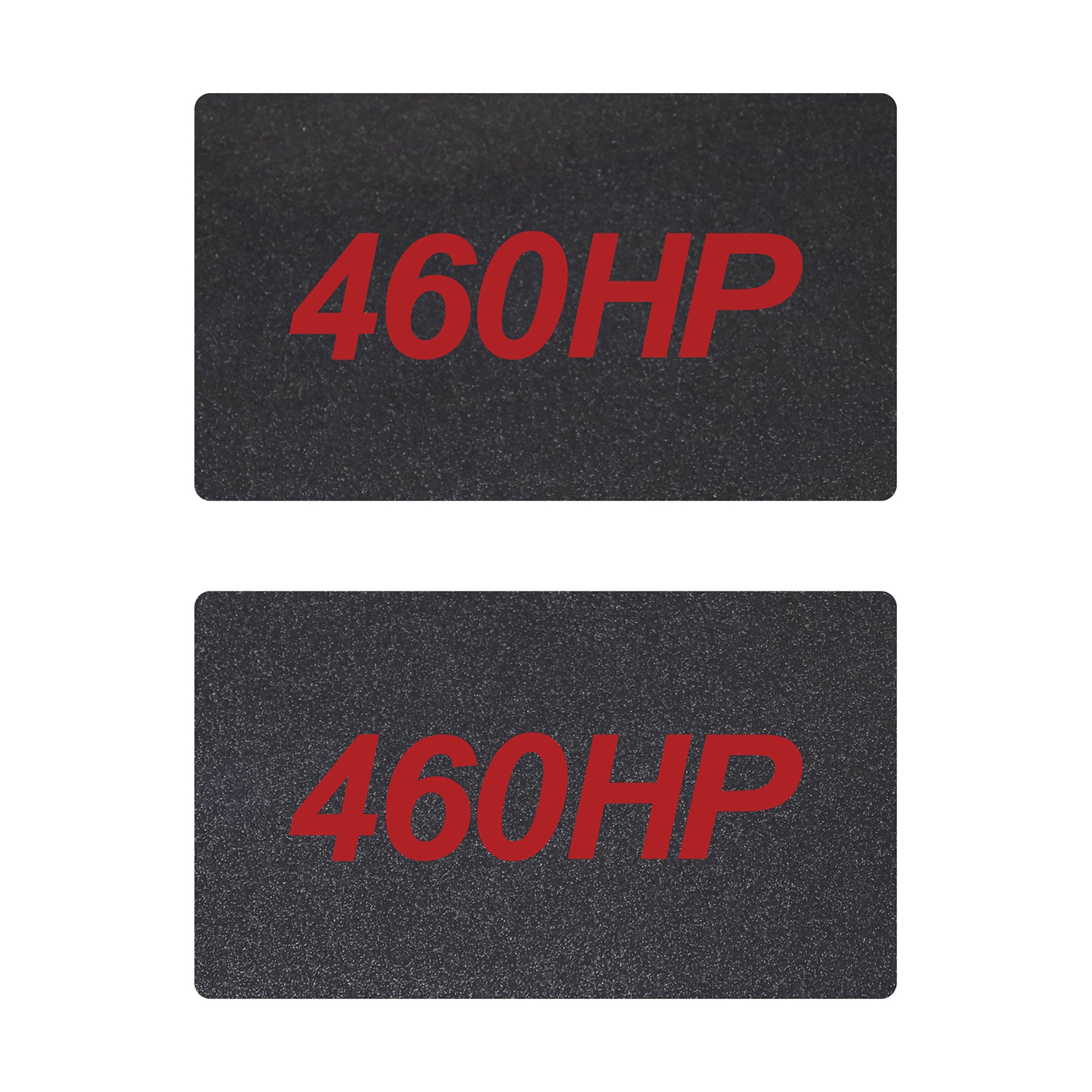 2014-2019 Corvette Airbag Warning Cover - Pair Carbon Flash Gloss Red 460HP - CA-78953-Corvette-Store-Online