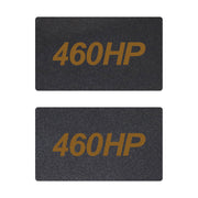 2014-2019 Corvette Airbag Warning Cover - Pair Carbon Flash Gold 460HP - CA-78955-Corvette-Store-Online
