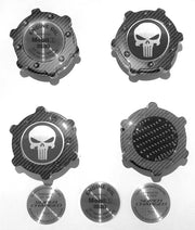 2014-2019 Corvette Hydro Carbon Billet Dry Sump Oil Cap Punisher Molon Labe (Come & Get It) - CA-78956-Corvette-Store-Online
