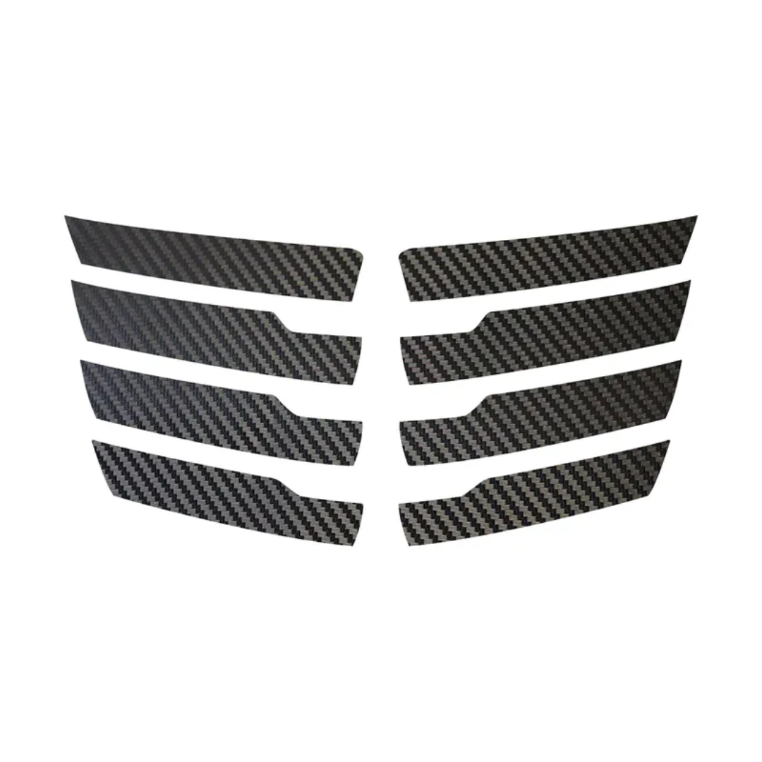 C7 2014-2019 Corvette Hood Vent Blade Overlay Decals - CA